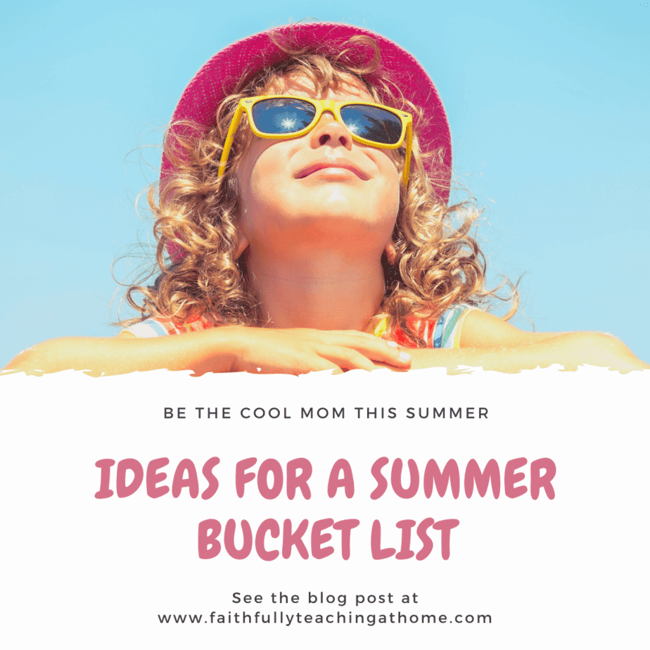 Ideas for Summer Bucket List