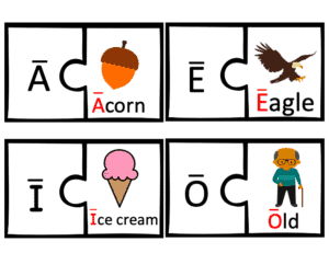 Sample of alphabet beginning sounds puzzle
