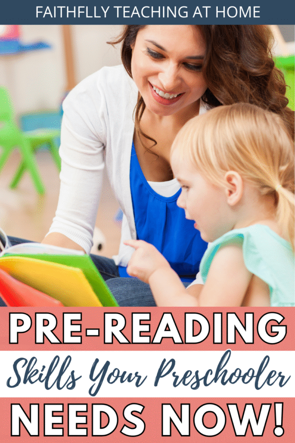 Pre-ReadingSkills that your preschooler needs now!