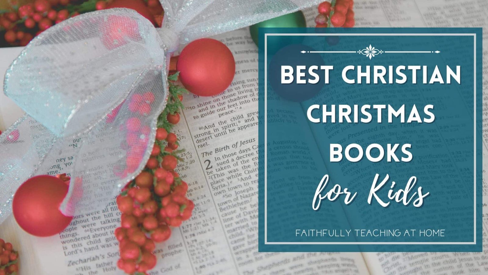 Christian Christmas Books For Kids 