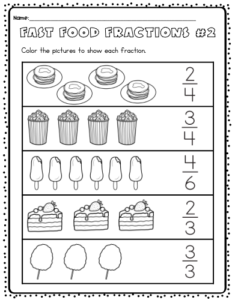 21 Fun Beginning Fractions Worksheets - Faithfully Teaching at Home