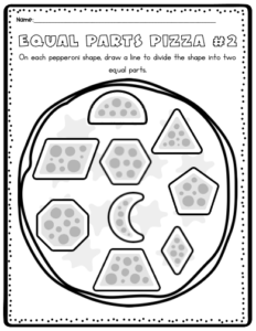 21 Fun Beginning Fractions Worksheets - Faithfully Teaching at Home