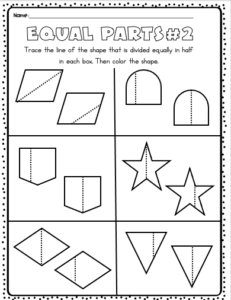 21 Fun Beginning Fractions Worksheets - Faithfully Teaching at Home